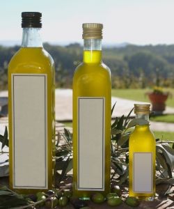 Los aceites vegetales de cocina: oliva, cacahuete y palma
